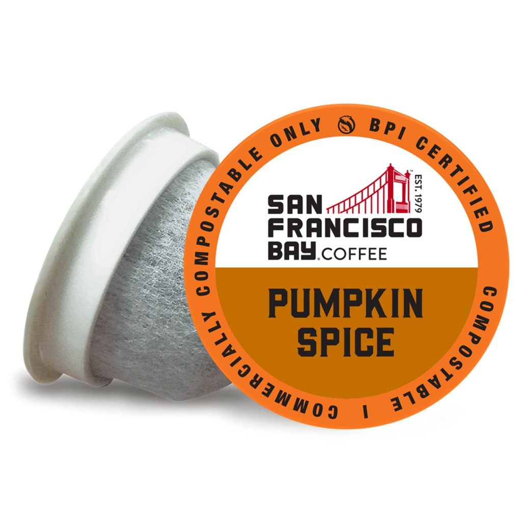 SF Bay Coffee Pumpkin Spice 12 Ct Flavored Coffee Pods