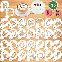 Coffee Decorating Molds Stencil Templates Decoration