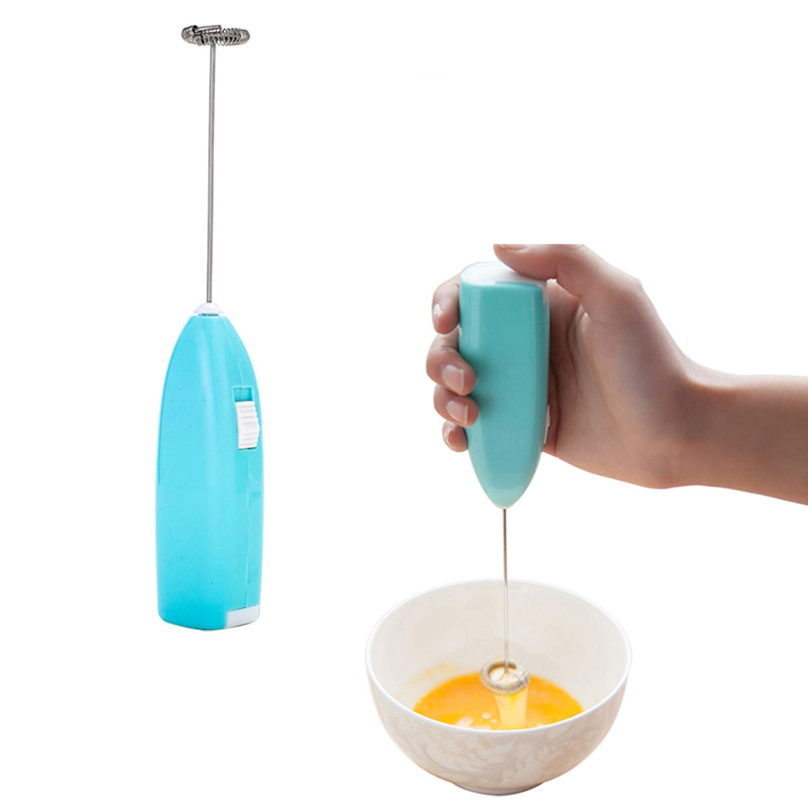 Coffee Milk Frother Handheld Battery Operated