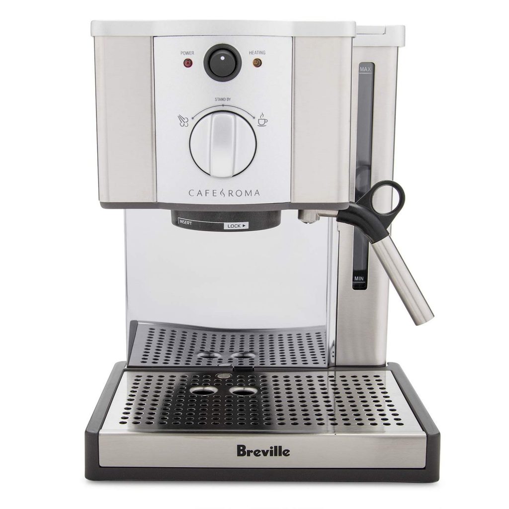 Breville Cafe Roma Stainless Espresso Maker