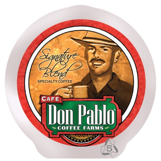 Single Serve Cups Don Pablo Signature Blend