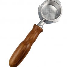 Rosewood Naked Portafilter Compatible for BREVILLE Barista &  Other Espresso