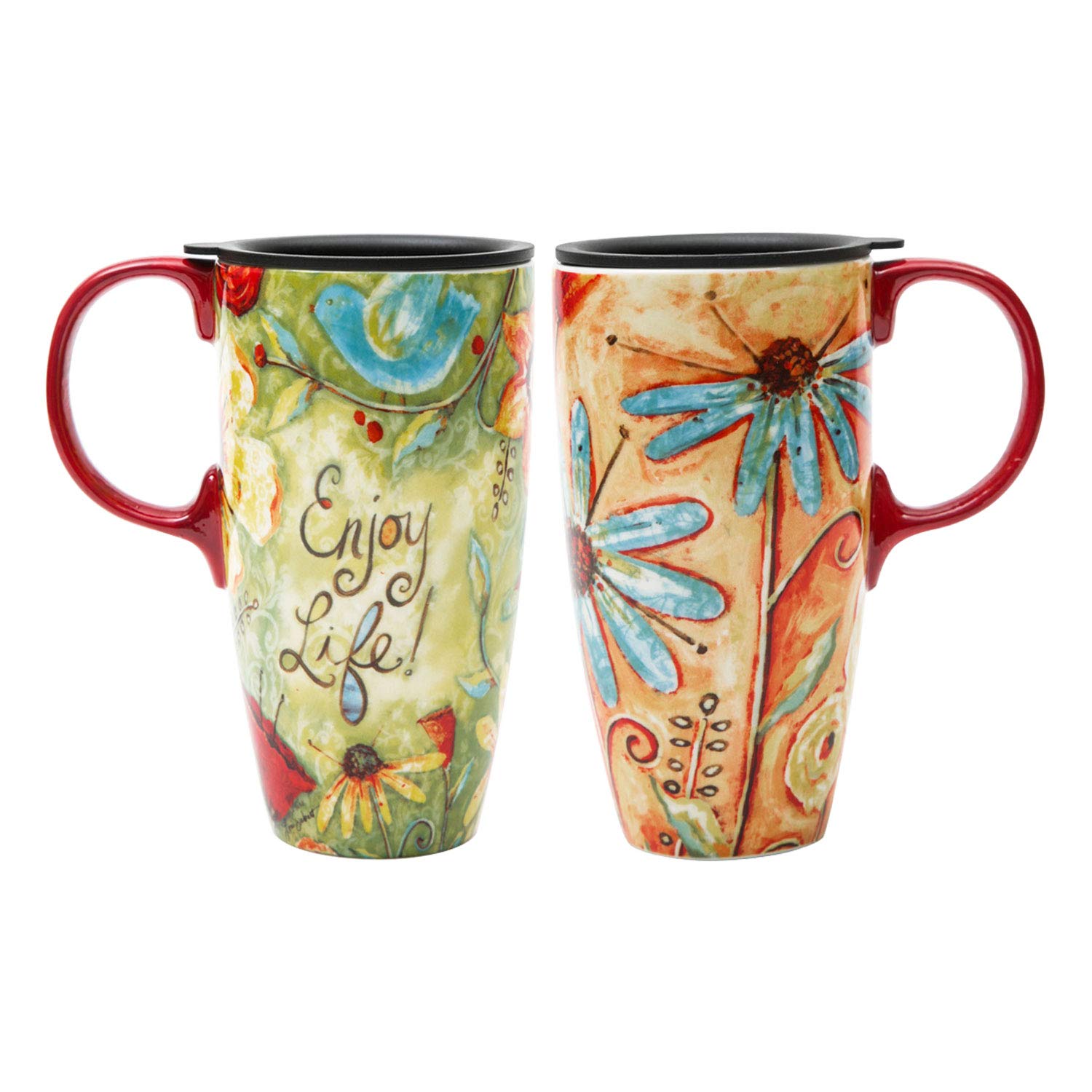 CEDAR HOME Travel Coffee Ceramic Mug