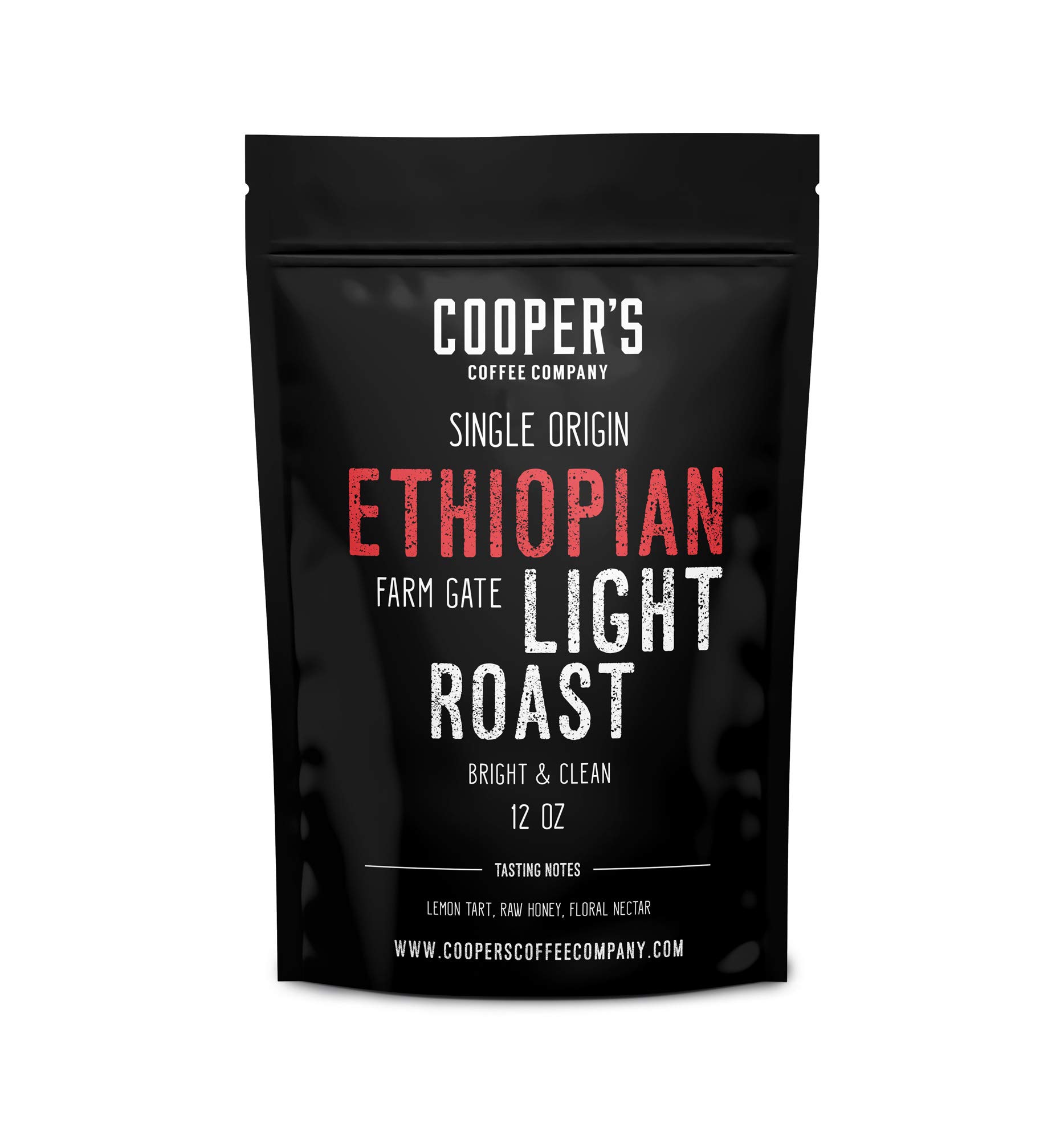 Bright & Bold Whole Bean Coffee Natural Dry Ethiopian
