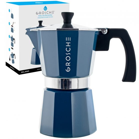 GROSCHE Milano Stovetop Espresso Maker