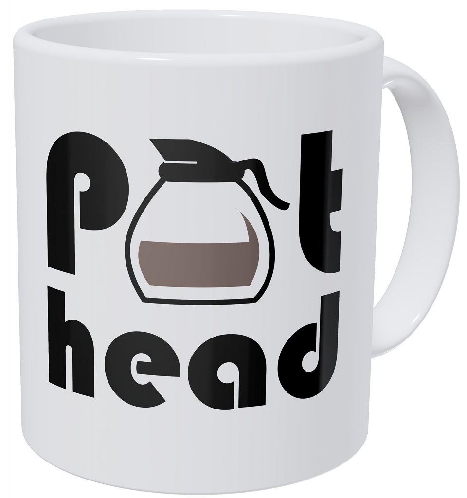 Pot Head 11 Ounces Funny Coffee Mug