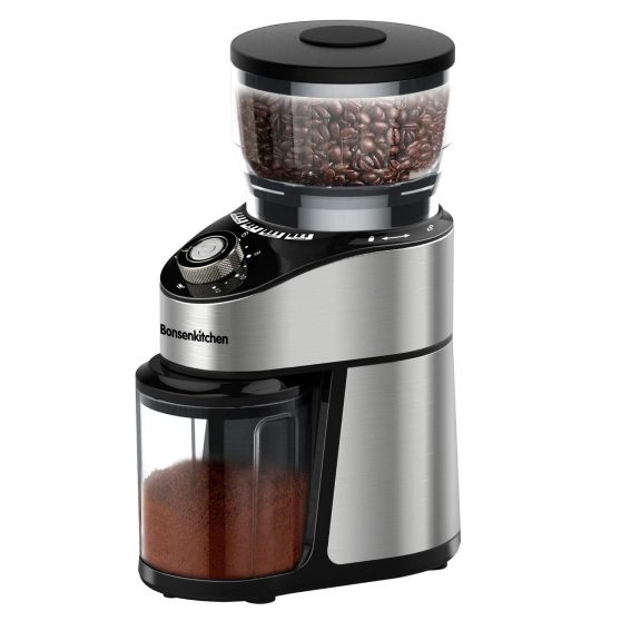 Adjustable Burr Mill Electric Coffee Bean Grinder