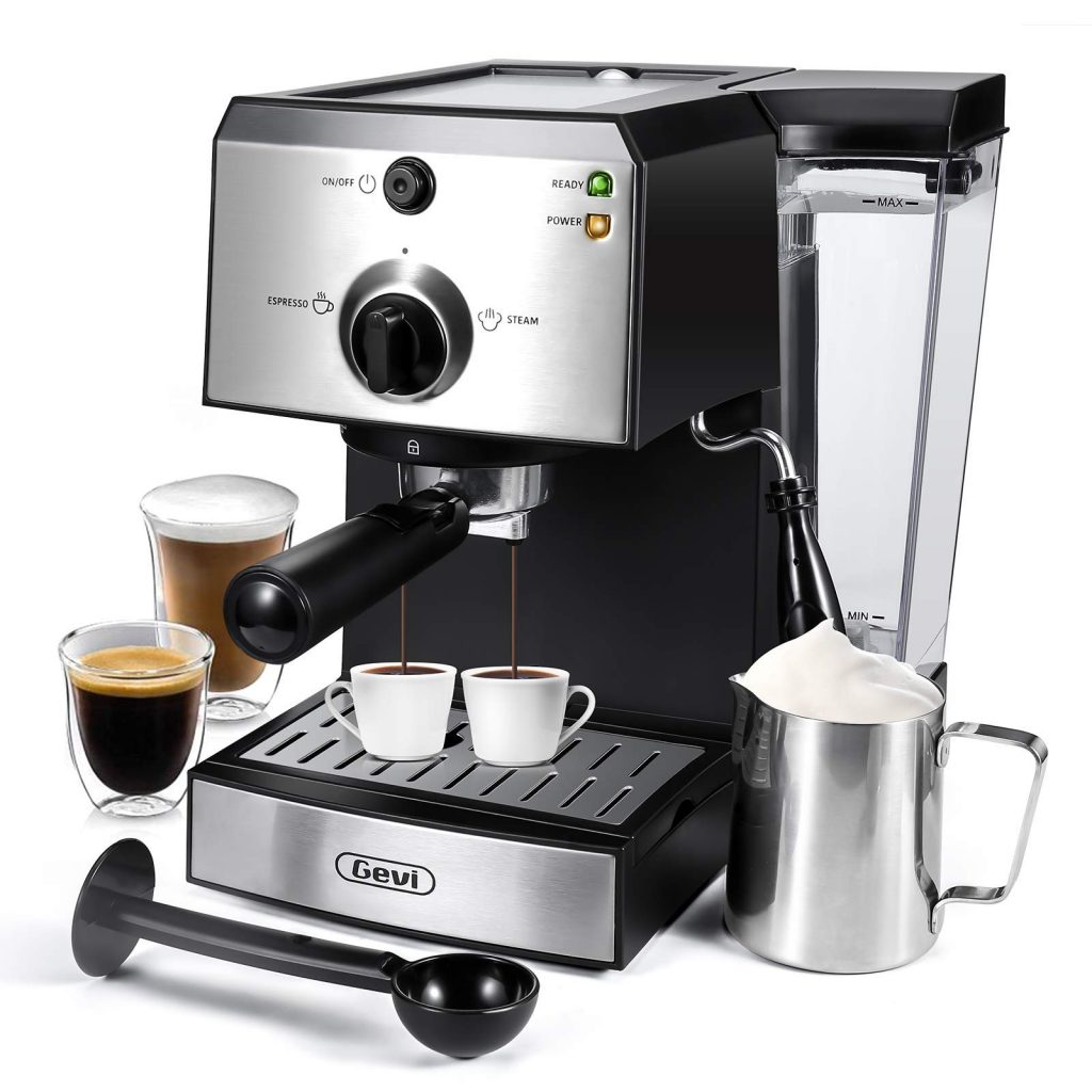 Gevi Espresso Machines 15 Bar Fast Heating
