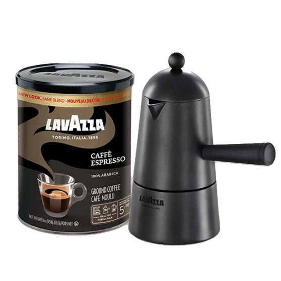 Lavazza Carmencita Gift Pack, Stovetop Maker