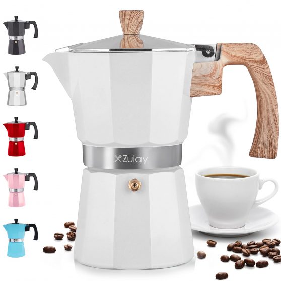 Zulay Classic Stovetop Espresso Maker