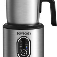 Electric Milk Frother for Coffee, Cappuccino, Latte and Hot Chocolate