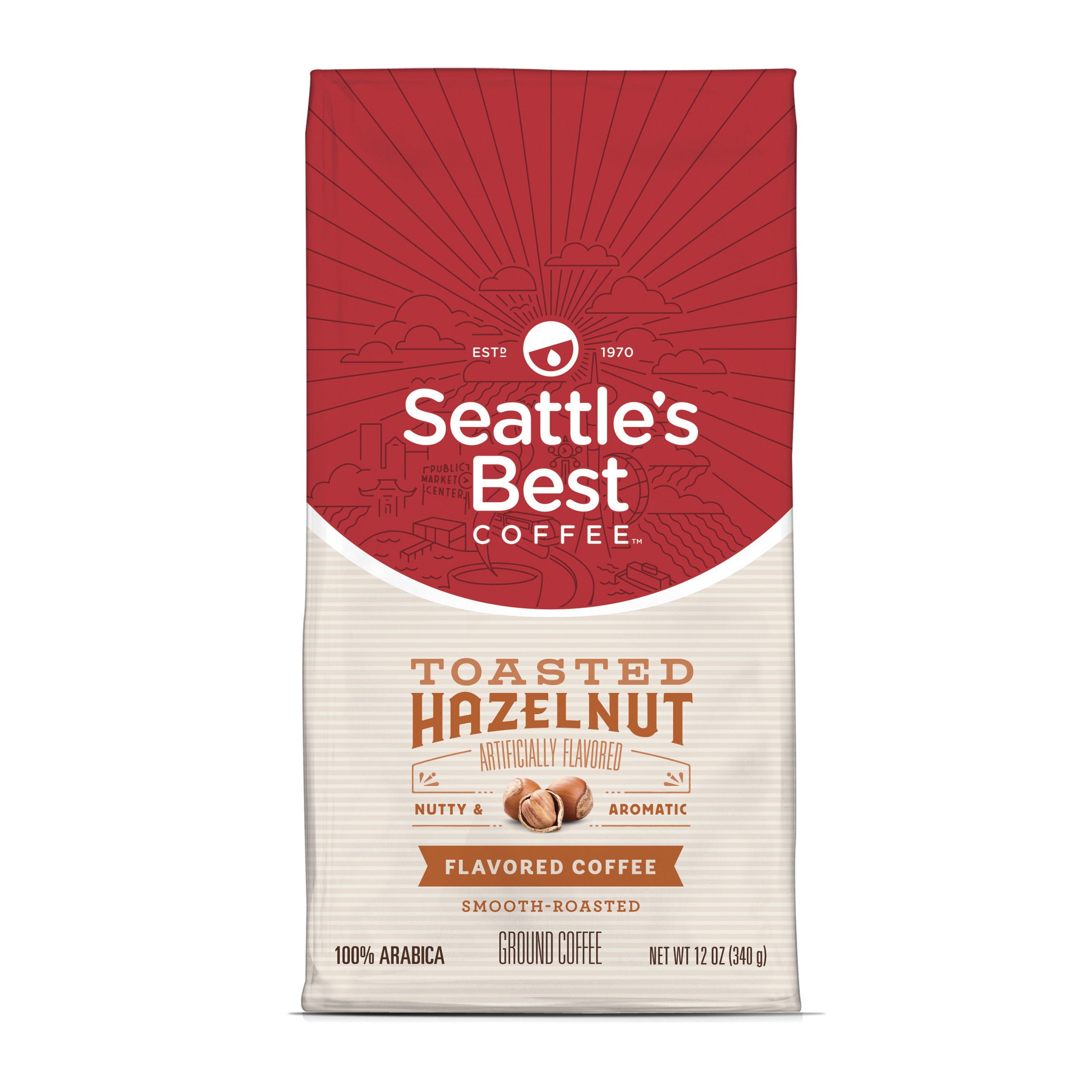 Hazelnut Flavored Medium Roast Ground Coffee