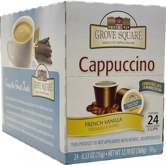 Grove Square Cappuccino, French Vanilla