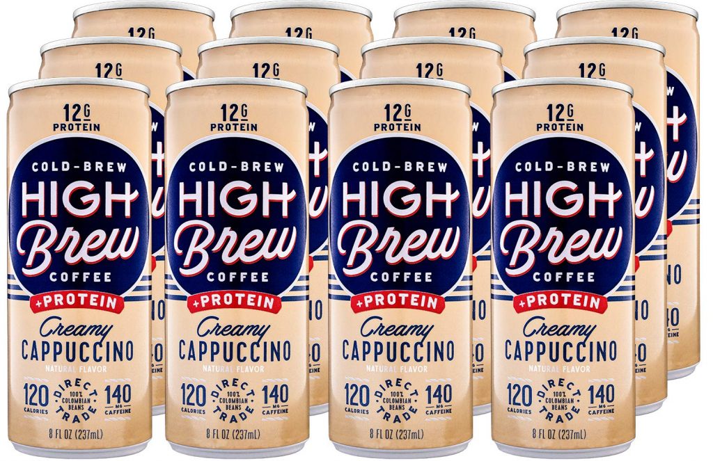 High Brew Coffee Creamy Cappuccino Plus Protein