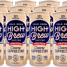 High Brew Coffee Creamy Cappuccino Plus Protein