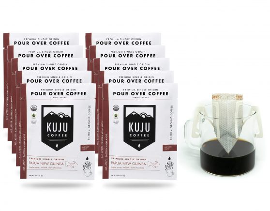 Kuju Coffee Premium Single-Serve Pour Over Coffee