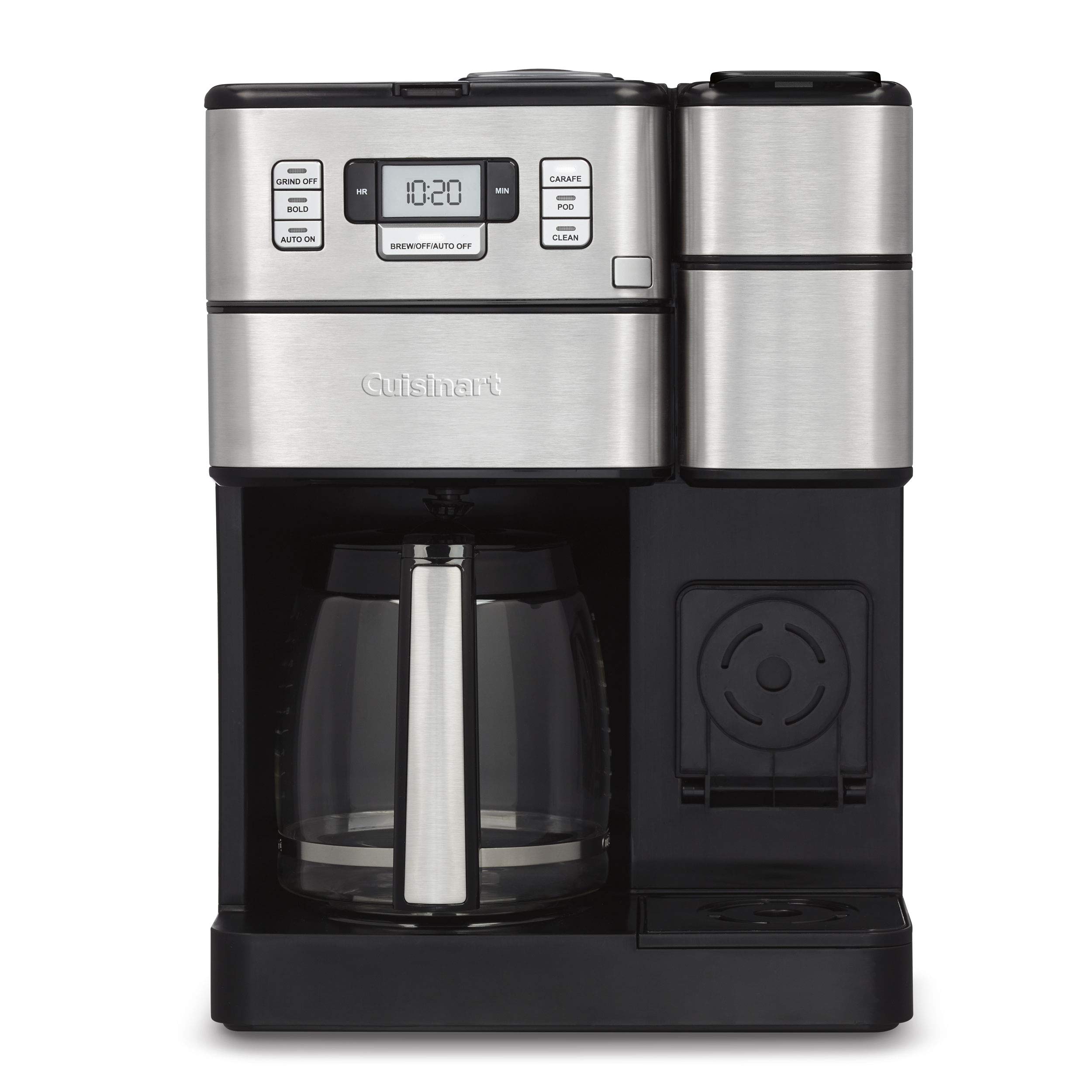 Cuisinart SS-GB1 Coffee Center Grind & Brew Plus Silver