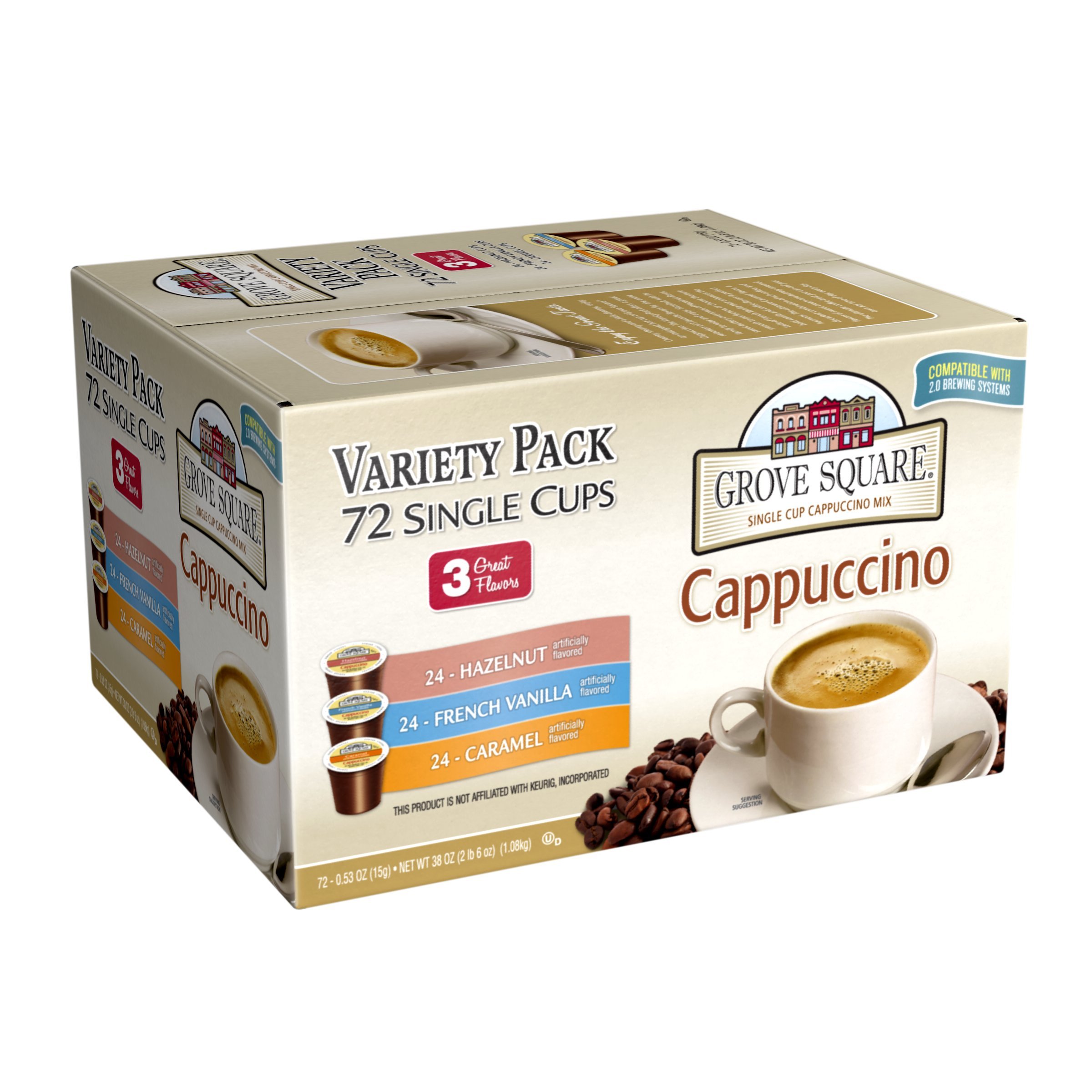 Grove Square Cappuccino Variety Pack