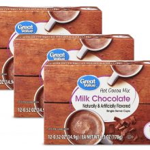 Great Value Cappuccino Coffee and Hot Drink Single Serve Pods
