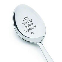 Espresso Spoon Gifts With Heart Design Engraved