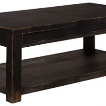 Gavelston Coffee Table w/ Fixed Shelf