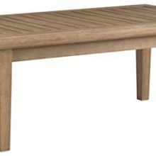Light Brown Coffee Table Ashley Gerianne Outdoor Eucalyptus
