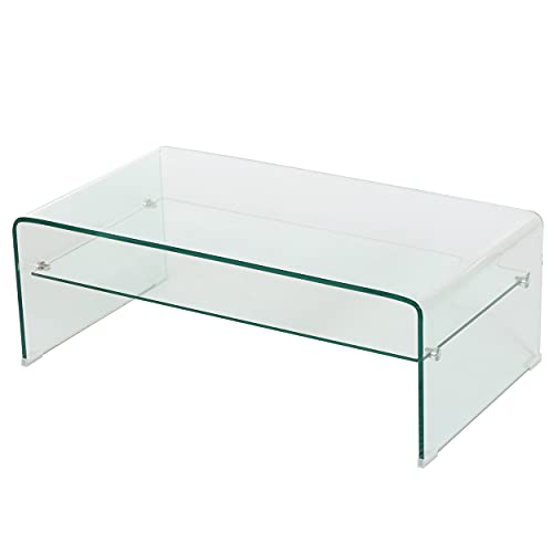 Tempered Glass Coffee Table Christopher Knight