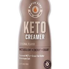 RAPID FIRE Ketogenic Creamer with MCT Oil for Coffee or Tea