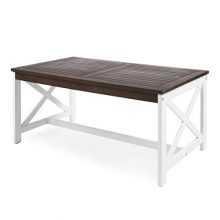 Christopher Knight Home Wood Coffee Table with Base