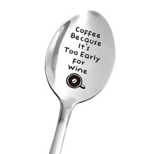 Funny Coffee Spoon Engraved Stainless Steel