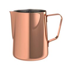 bonVIVO Muvo Stainless Steel Milk Jug With Copper Finish