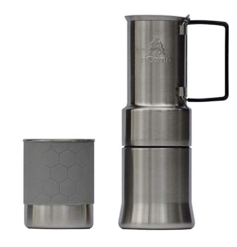 Portable Camping Stovetop Coffee Maker