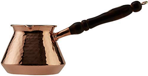 Cezve Ibrik Turkish Greek Arabic Coffee Pot Stovetop Solid Hammered