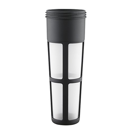 BPA-FREE: This leakproof, shatterproof BPA-free tea infuser circulates hot water over tea leaves & provides room for tea to unfurl and brew. It's great for loose leaf tea and tea bags. Fits perfectly into the Takeya Flash Chill Iced Tea Maker.