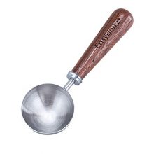 Retro Coffee Scoop With Black Walnut Handle