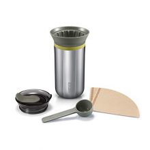Pour-Over Coffee Maker with Cone Paper Filters