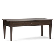 Coffee Table in Dark Tobacco Brown