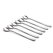 Snamonkia Tea Spoons Long Handle Stainless Steel Set