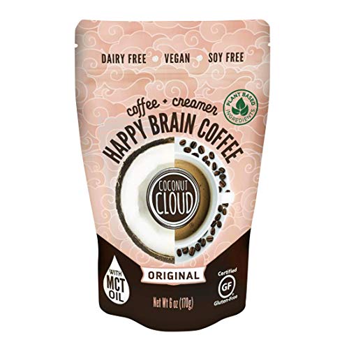 Happy Brain Instant Coffee + Creamer Coconut Cloud