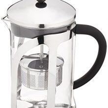 Ovente Glass Tea Maker with High Grade Removable Stainless Steel Infuser
