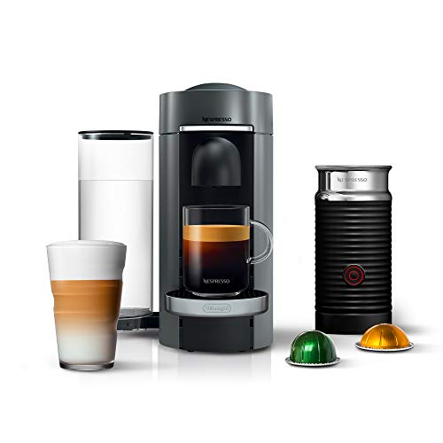 Nespresso VertuoPlus Deluxe Coffee and Espresso Maker Bundle