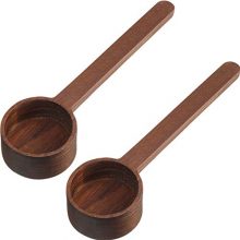 Long Handle Coffee Scoop Black Walnut