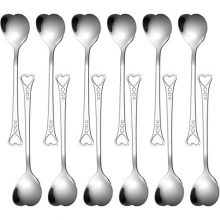 Spoon Flatware Set Heart Shaped Coffee Spoon