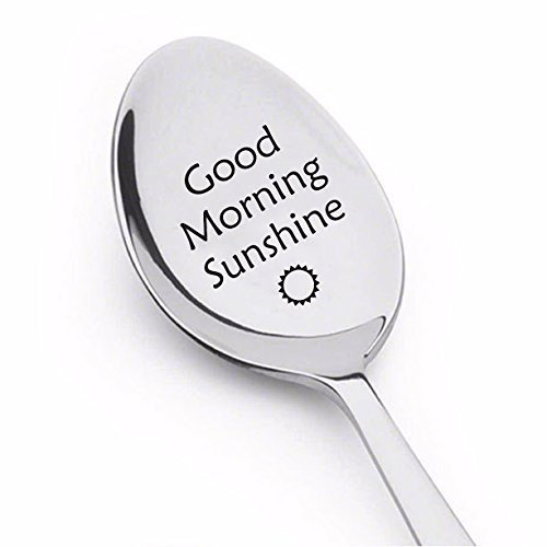 Engraved Coffee spoon Silverware