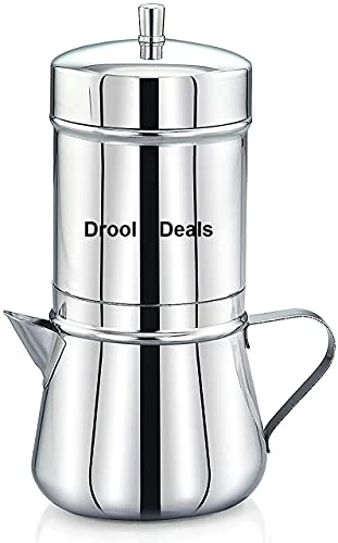 Stainless Steel South Indian Filter Coffee Maker