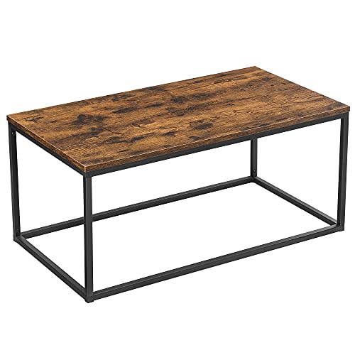 VASAGLE Coffee Table with Thickened Board