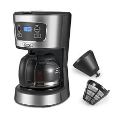 Small Programmable Coffee Machine with Reusable Filter