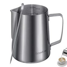 Milk Frother Cup Perfect for 1-3 Servings