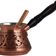 Turkish Greek Arabic Engraved Coffee Pot Stovetop Coffee Maker