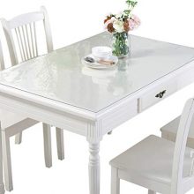 PVC Table Cover Protector Plastic Desk
